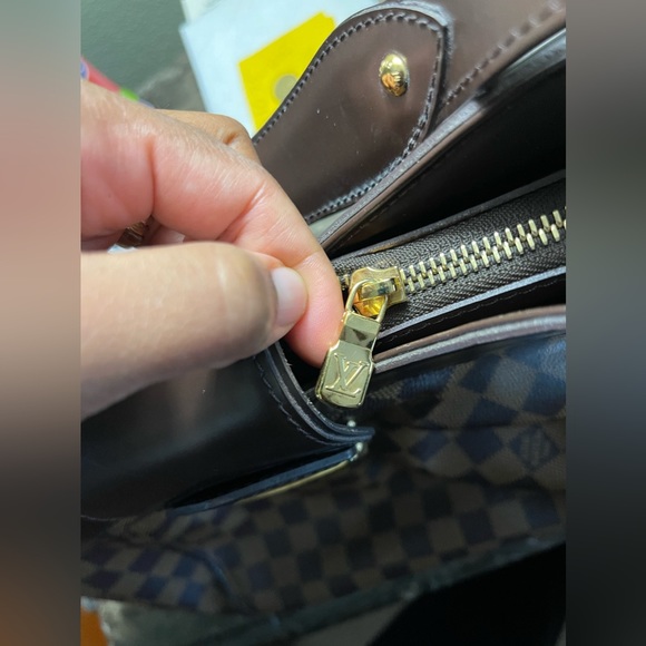 Authentic Louis Vuitton Ebene Damier Sistema Hobo Shoulder Bag - Picture 5 of 11